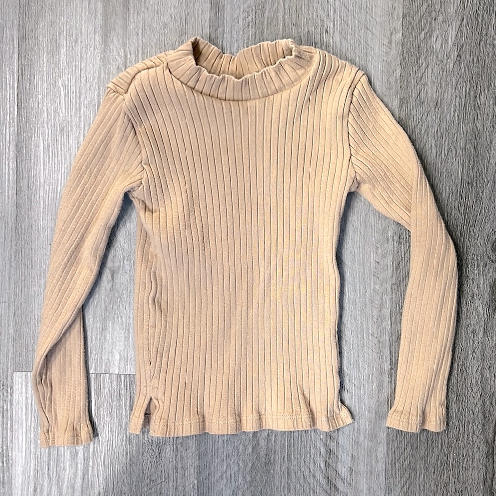 Girls nude turtleneck